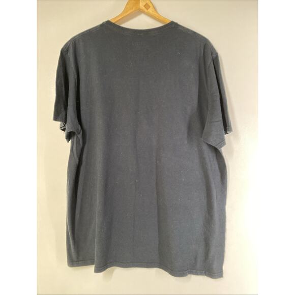 Super Mario Factory Distressed Black Graphic T-shirt Men’s XXL 50-52” - Picture 6 of 7